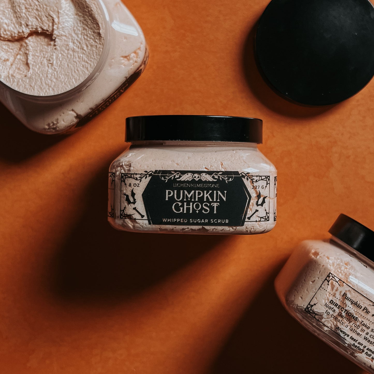 Pumpkin Ghost Whipped Sugar Scrub