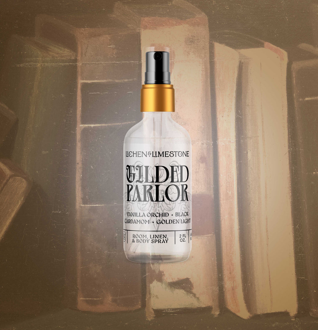 Gilded Parlor - Room, Linen, & Body Spray – Lichen & Limestone